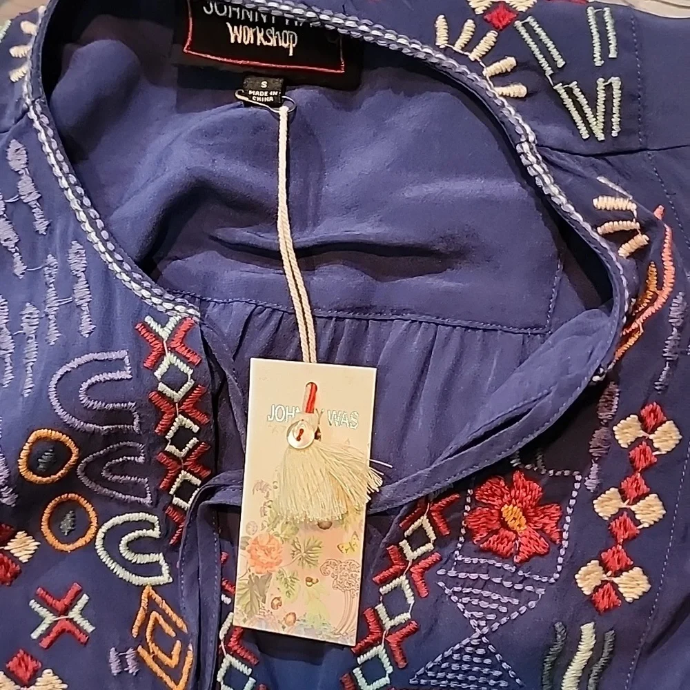 NWT JOHNNY WAS DRESS SIZE Small - Picture 8 of 9